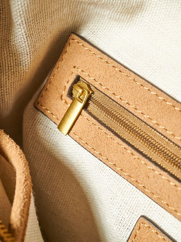 Arnie Says Suede Hobo Bag Brown
