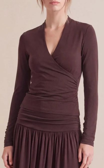 Hovedbilde By TiMo Jersey V-Neck Top ...