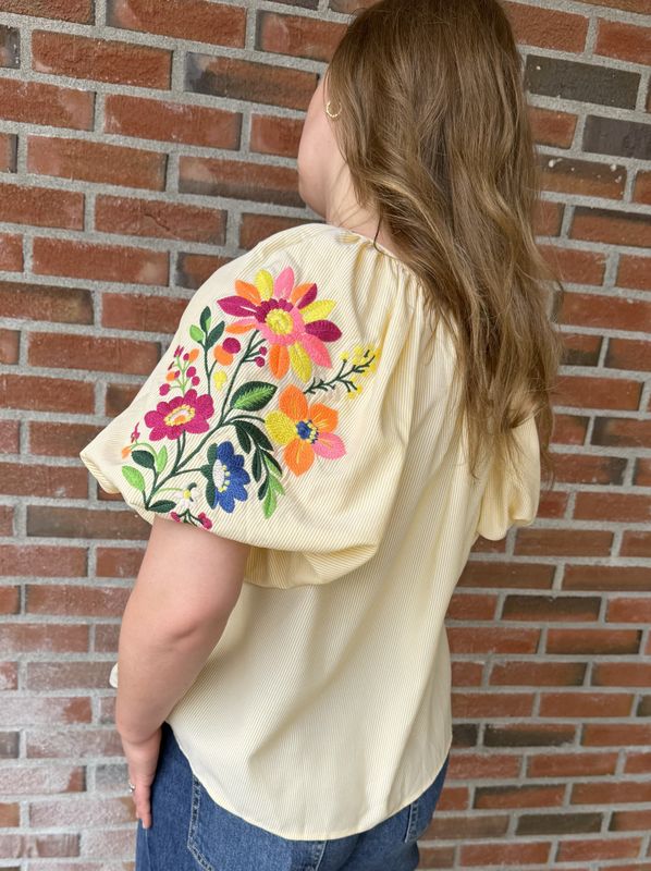 Lecoco Helga Blouse Yellow