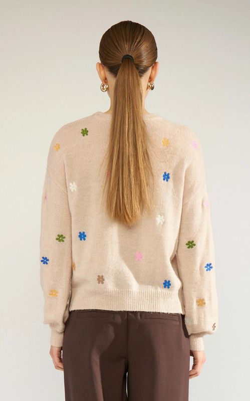 Nümph Florie Pullover Gray Morn