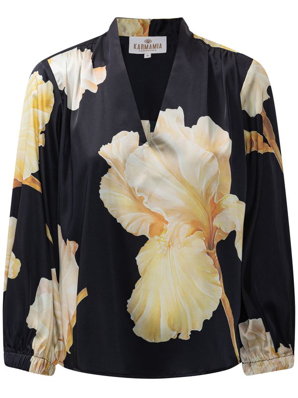 Karmamia Jody Blouse Gold Maxi Flower