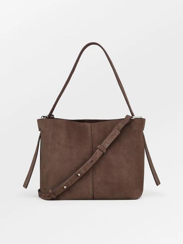 Beck Söndergaard Suede Fraya Small Bag Hot Fudge Brown
