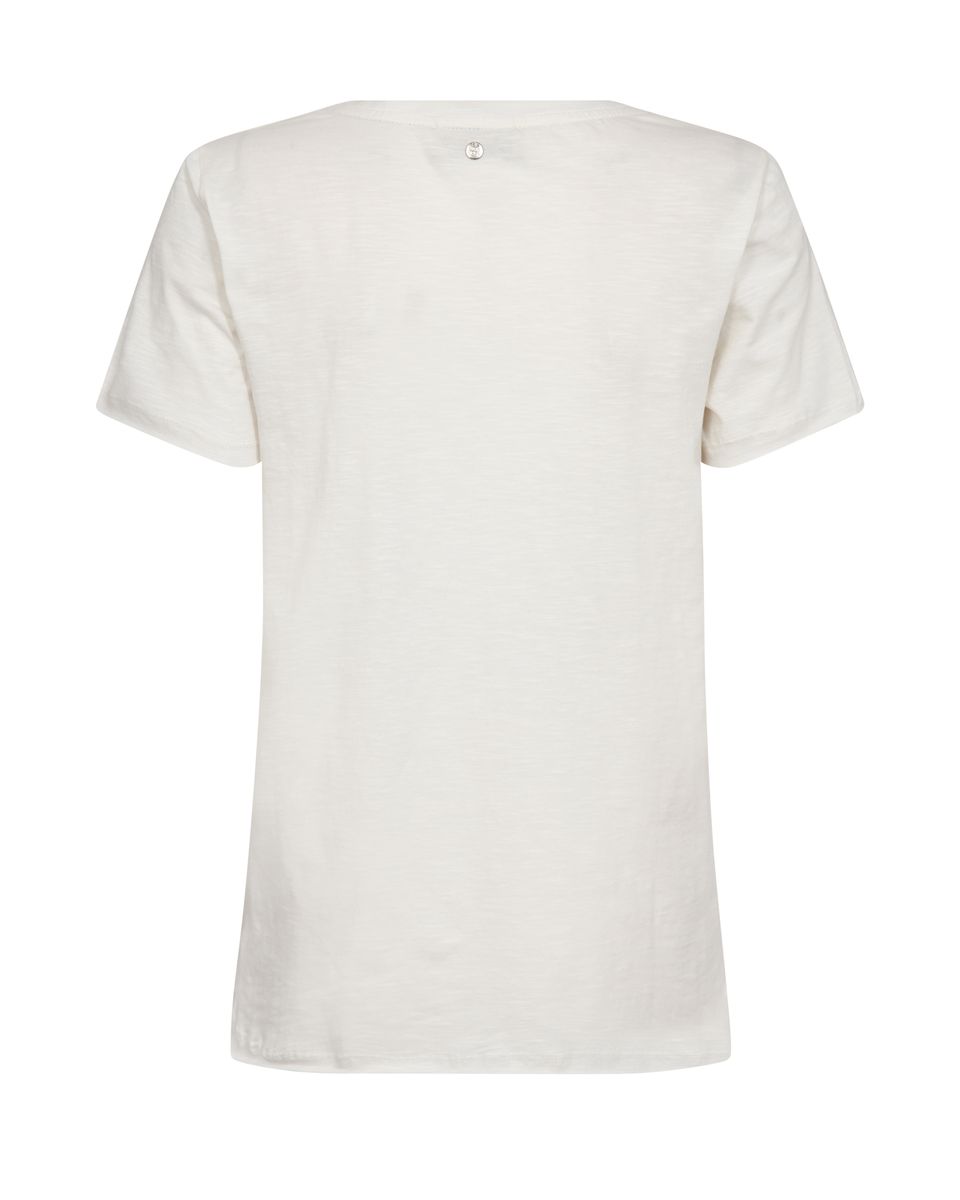 Mos Mosh Romi Gethi O-SS Glam Tee Ecru