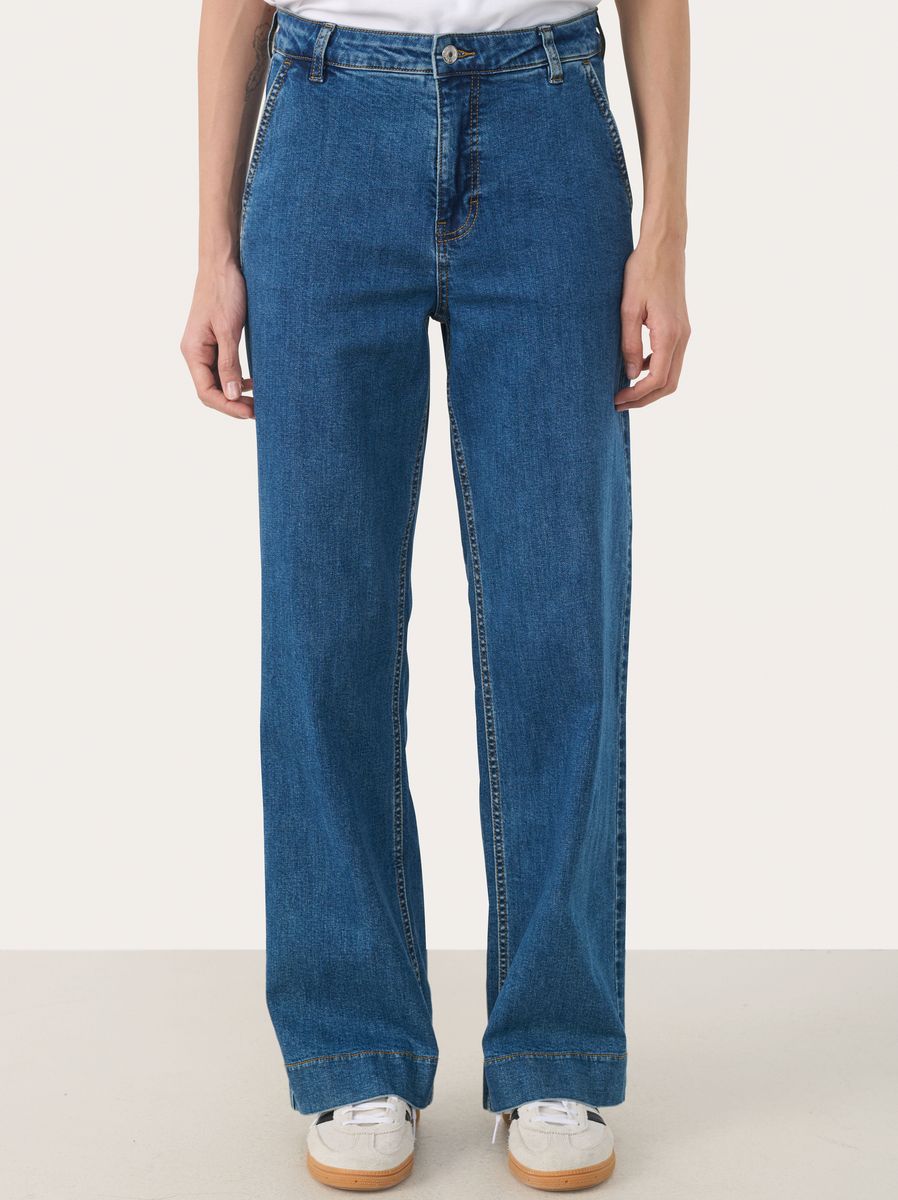 Part Two Barba Jeans Medium Dark Blue Denim