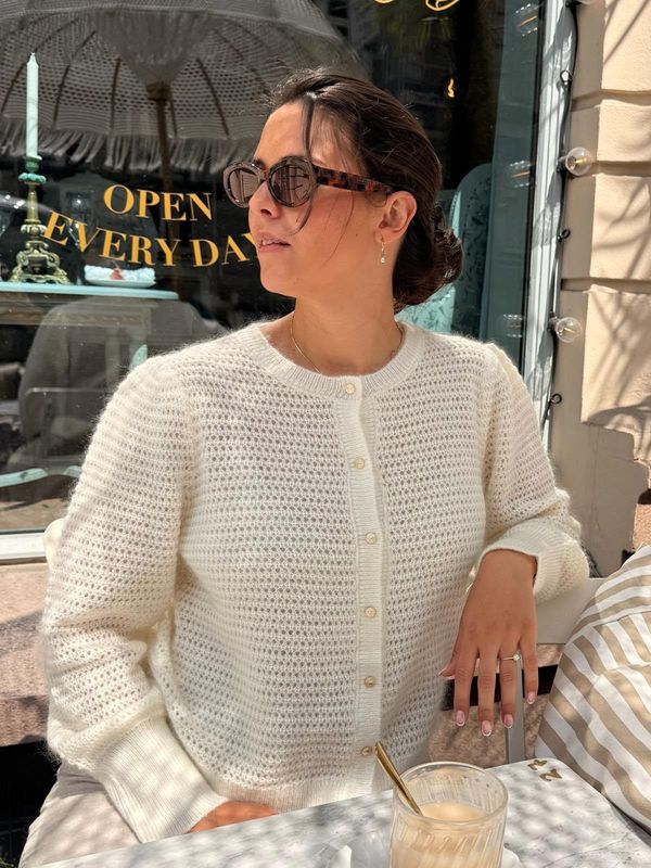 Rêve Annette Cardigan Off White