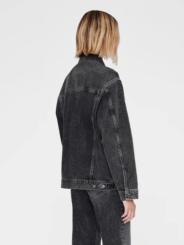Anine Bing Rory Jacket Steel Grey