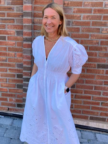 Bilde av Ganni F5989 Broderie Anglaise