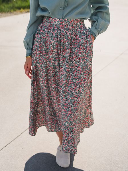 Hovedbilde RAUS Astrid HW Skirt C Green ...