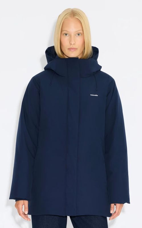 Holzweiler Loen Light Down Coat Navy