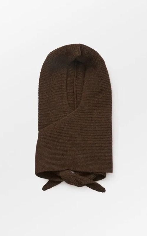 Beck Söndergaard Tie Balaclava Hot Fudge Brown
