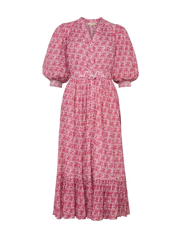 By Timo Twisted Midi Dress Wildflowers