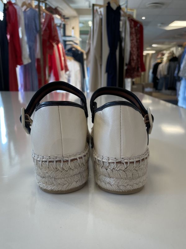 Billi Bi A8600 Espadrilles Black Patent/White Nappa