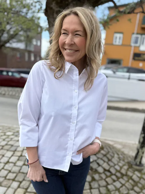 Hovedbilde Hazel Wilma Shirt White