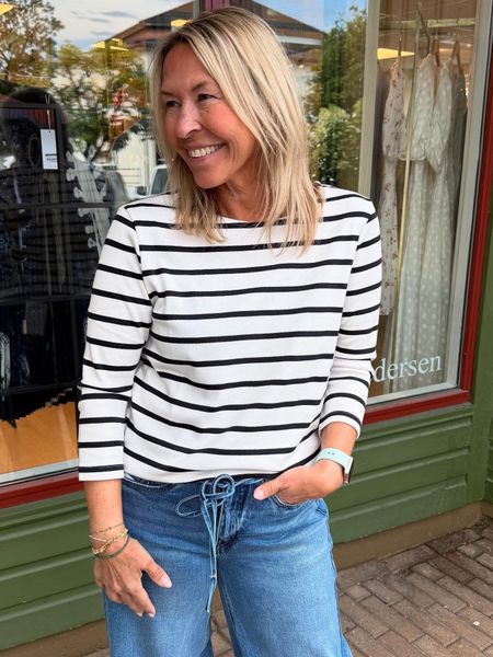 Hovedbilde Part Two Nela Top Dark Navy ...