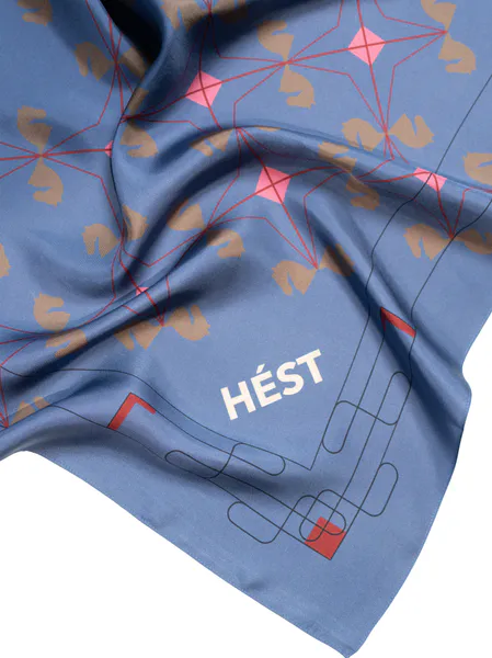 Hovedbilde Hést Eliza Silk Scarf Small ...