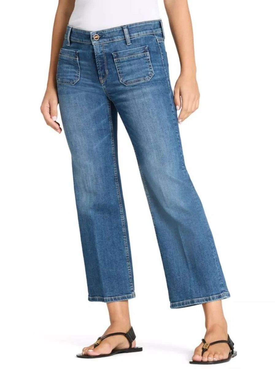 Cambio Tess Pocket Cropped Summer Glam Used