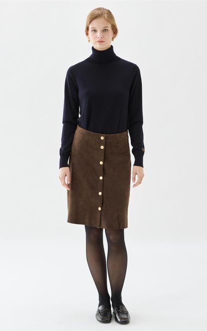 Hovedbilde Busnel Alianne Suede Skirt ...