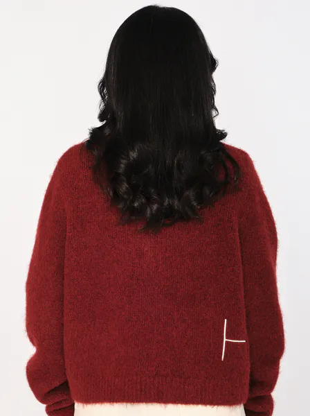 Hovedbilde HÉST Pernille Sweater Syrah