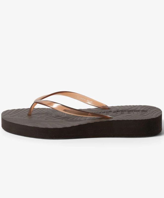 Sleepers Tapered Platform Transparent Brown