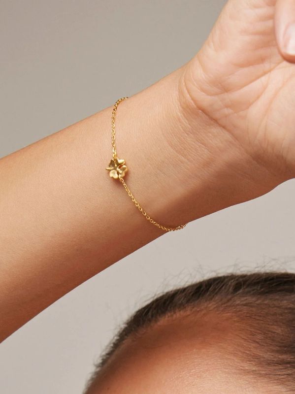 Enamel Copenhagen Bracelet Organic Clover