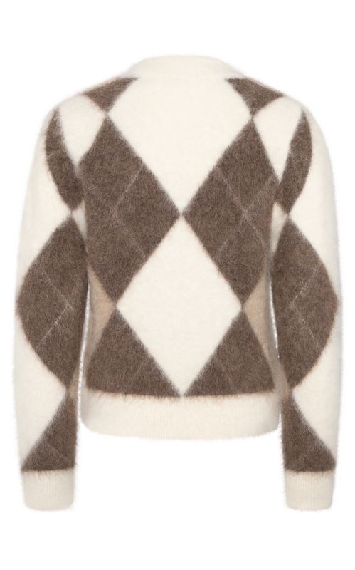 Pia Tjelta Fred Sweater Brown/Beige/Cream