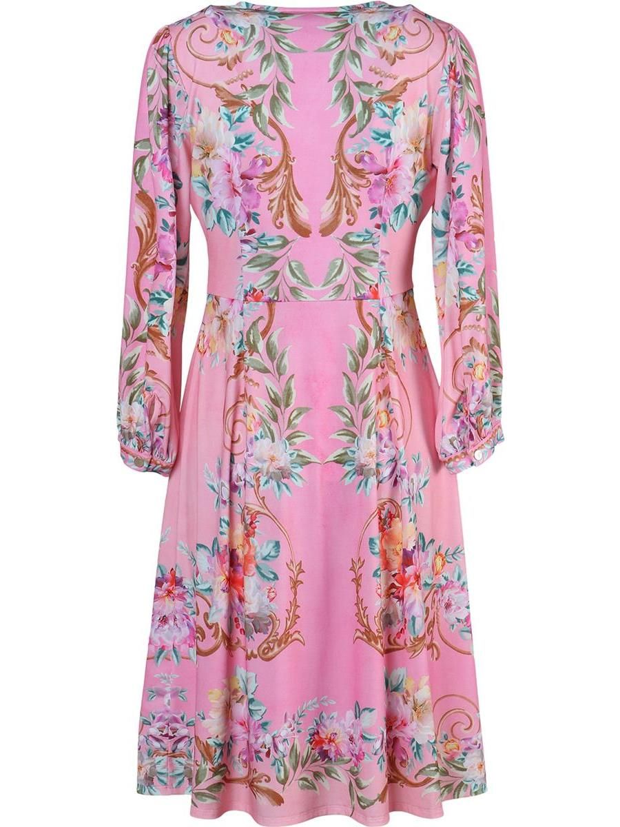 Hale Bob Sariah Dress Coral