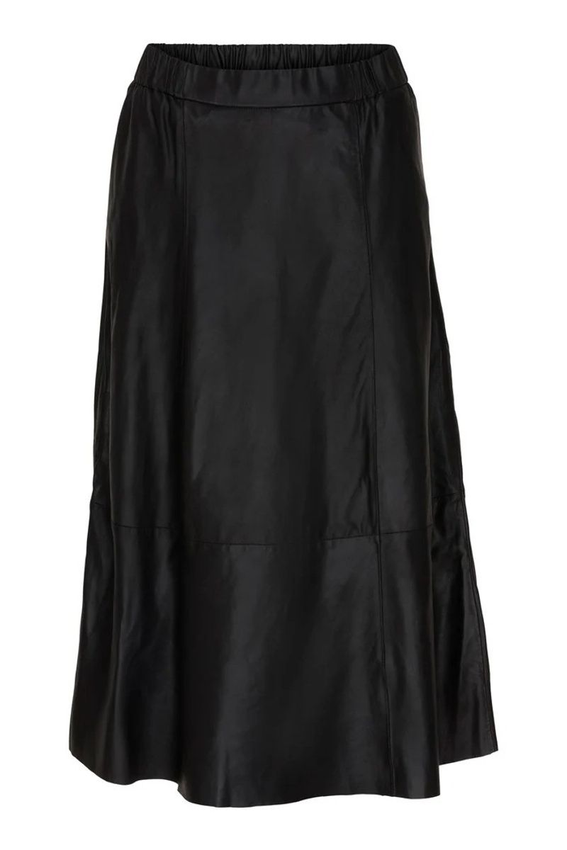 BTF-CPH Sophie Leather Skirt Black
