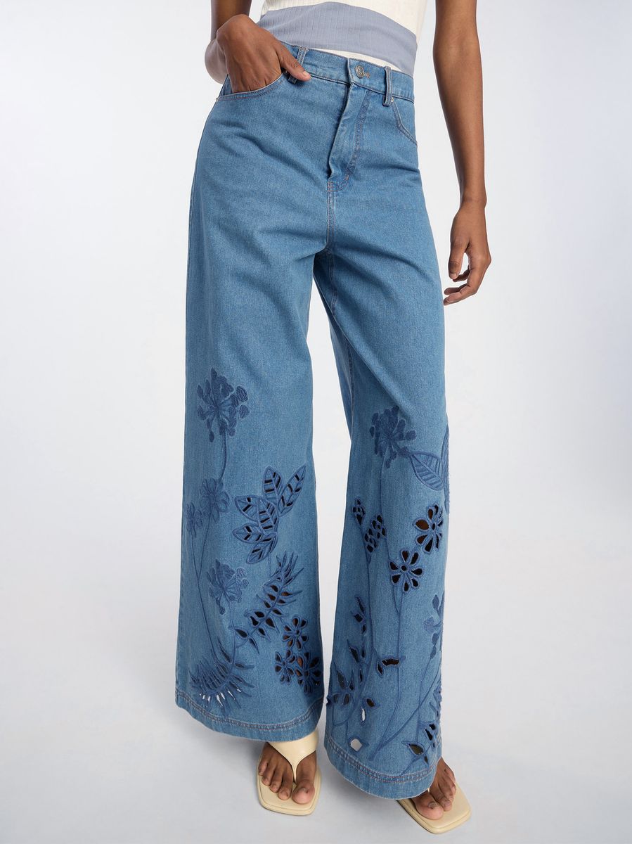 Munthe Ecube Pants Blue