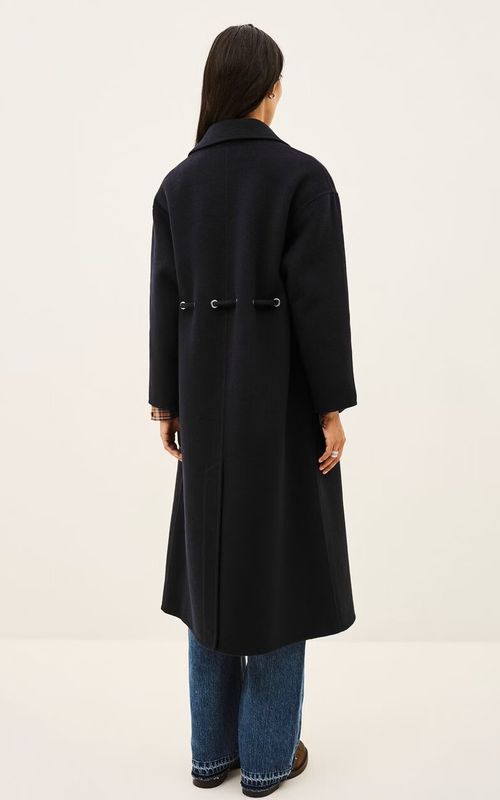 ba&sh Kate Coat Encre