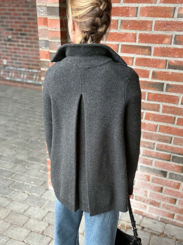 ba&sh Vesta Cardigan Anthracite