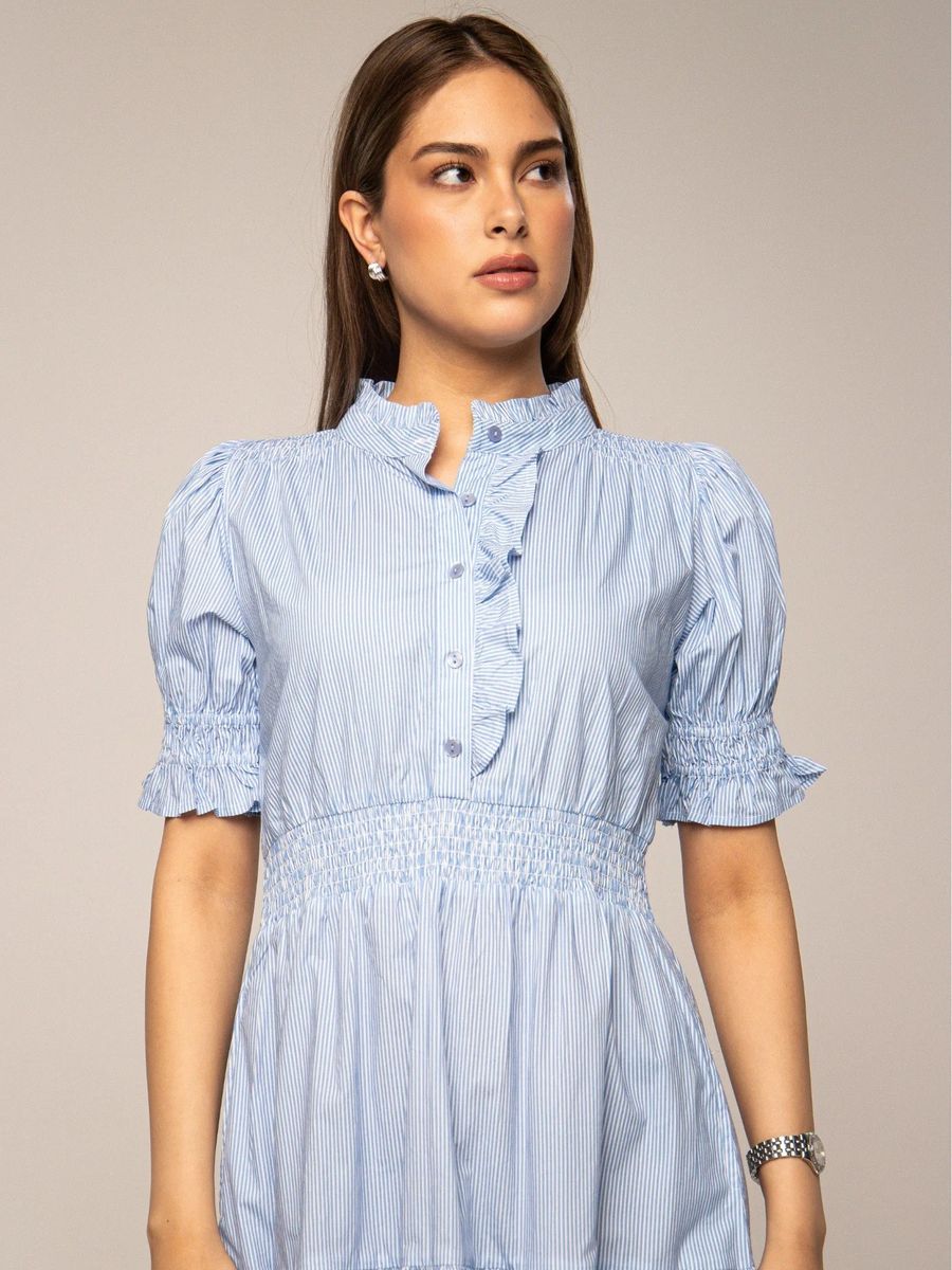 MissMaya Millie Dress Seaside Stripe