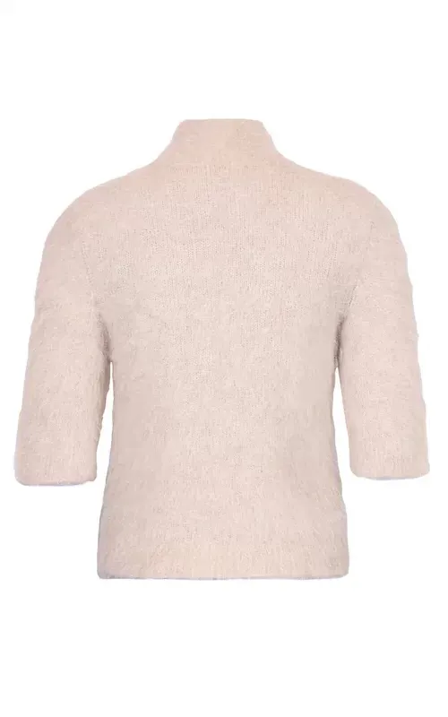 By TiMo Hairy Knit Turtleneck Soft
