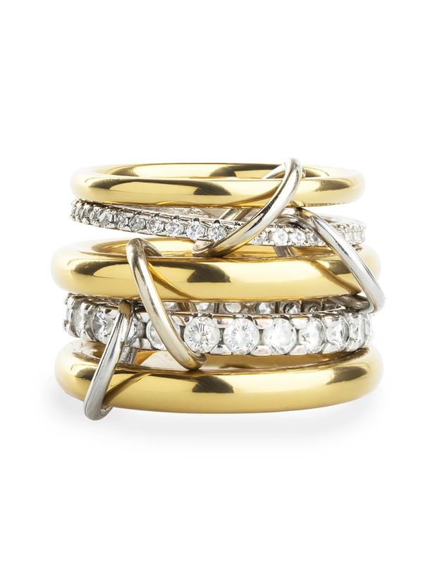 Timi Kristina Stacked Ring Luxe Stainless Steel