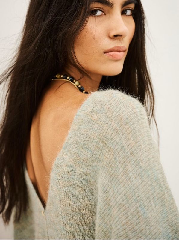 ba&sh Isaac Cardigan Amande