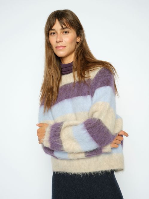 Hovedbilde Mos Mosh Suvi Stripe Knit ...