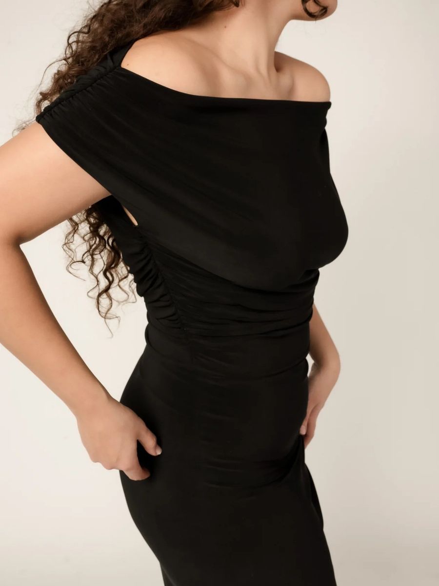 VIVEH Columbine Dress Black
