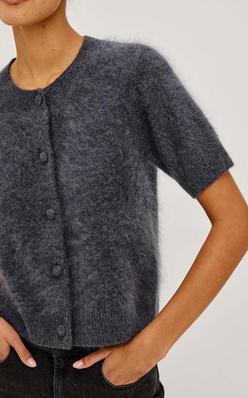 Rails Roman Cardigan Charcoal