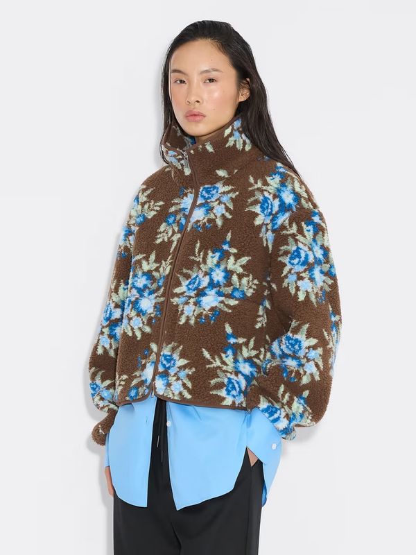 Holzweiler Rype Fleece Jacket Brown Mix