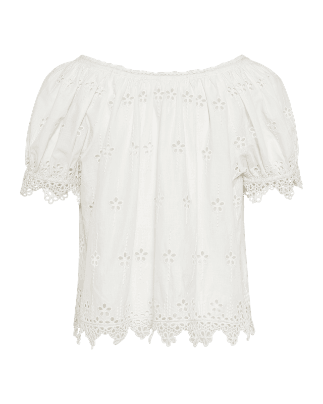 Pia Tjelta Leonora Top White