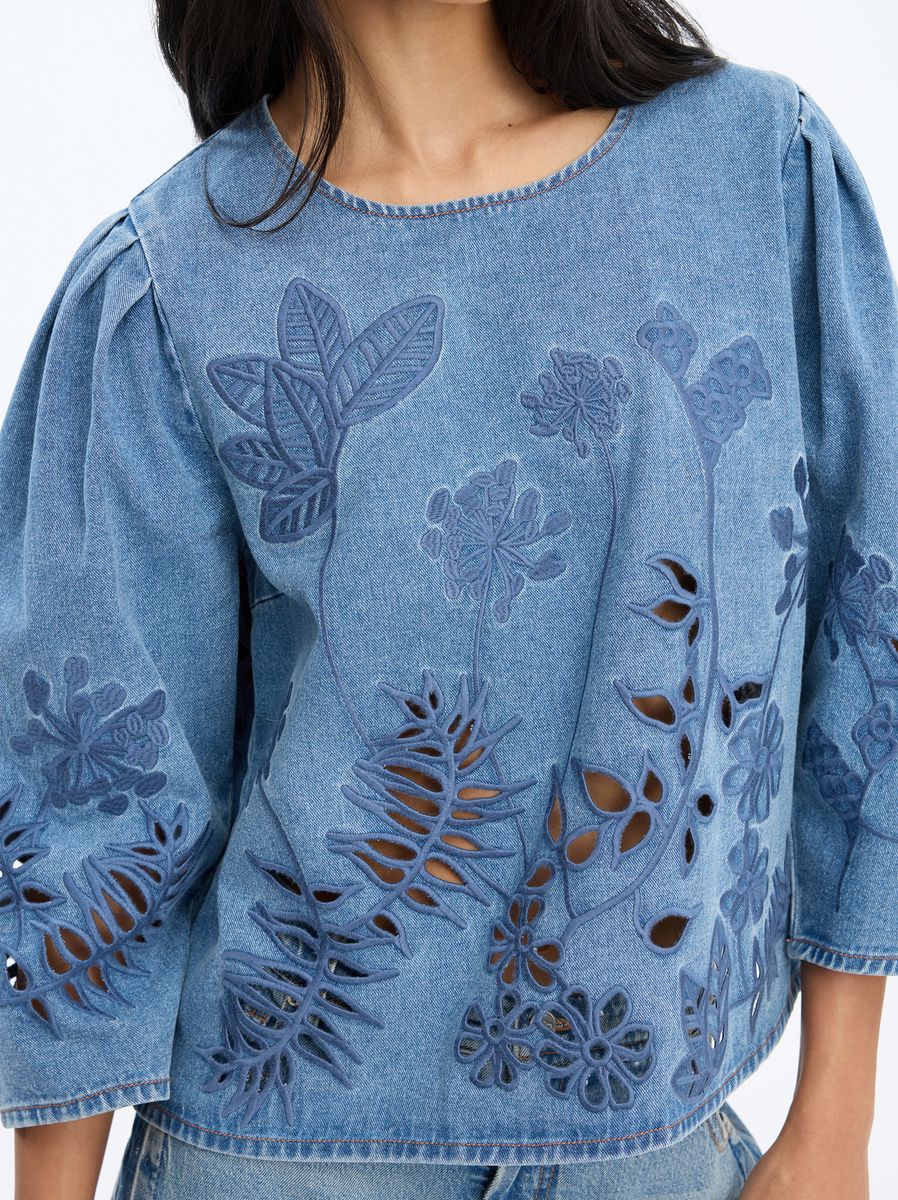Munthe Bramble Top Blue