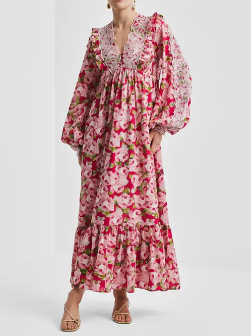 Hovedbilde By TiMo Cotton Slub Maxi ...