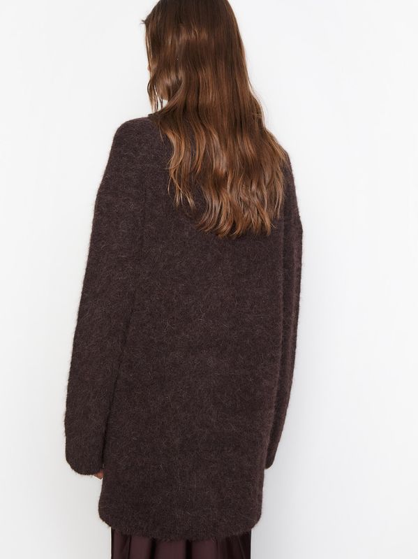 Camilla Pihl Paula Knit Cardigan Dark Brown