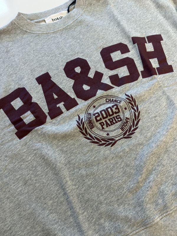 ba&sh Benjamin Sweatshirt Grischine 