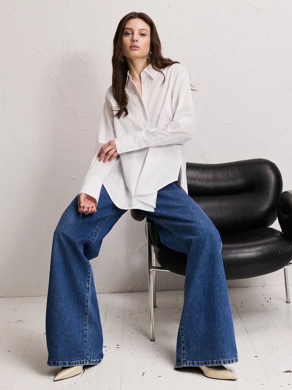 Pia Tjelta Alex Oxford Shirt White