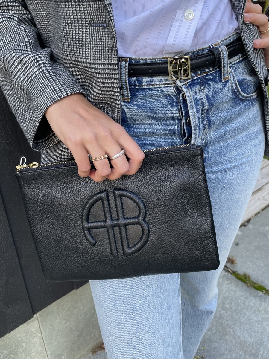 Anine Bing Lili Pouch Black