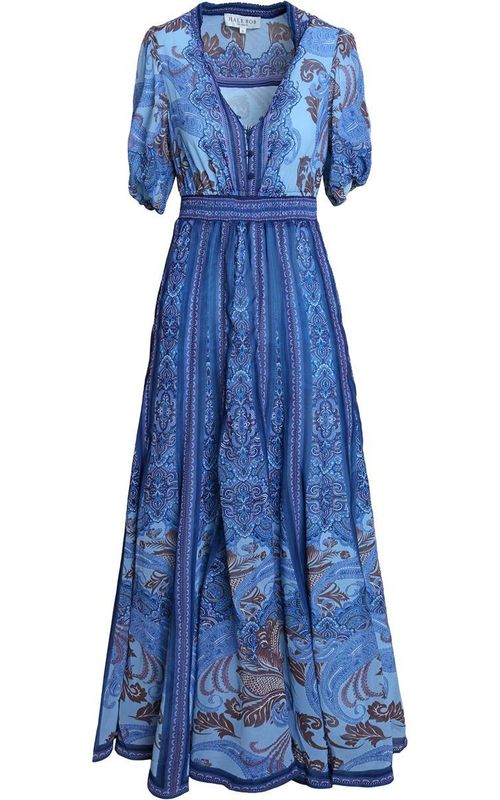 Hale Bob Liliosa Dress Blue
