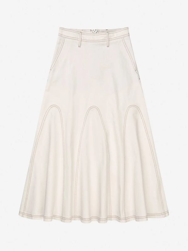 Munthe Braylin Skirt Ivory