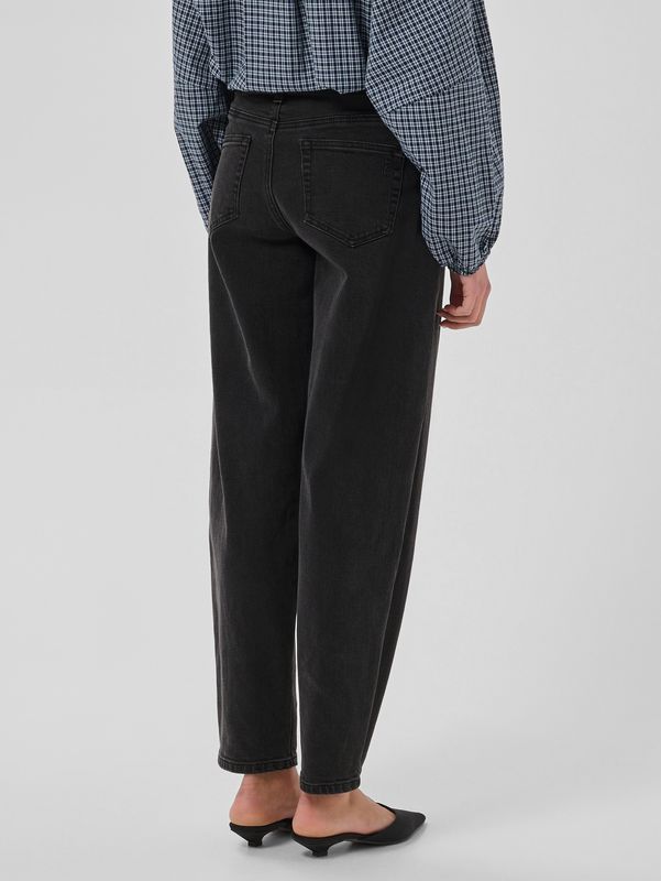 My Essential Wardrobe Baloo 144 Barell Jeans Dark Grey Wash