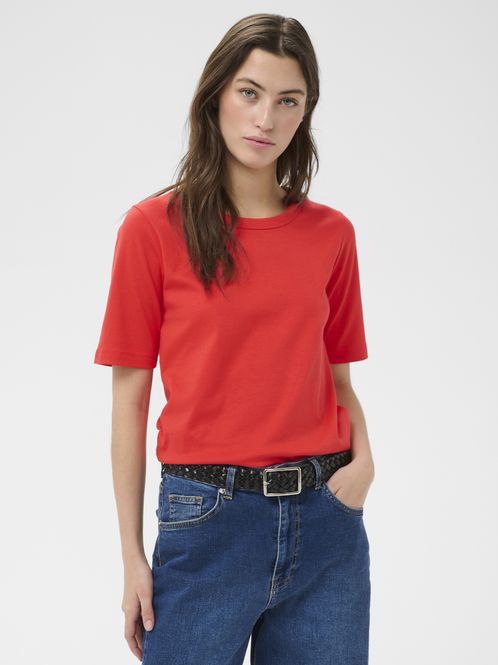 Hovedbilde Part Two Ratana Tee Poppy Red