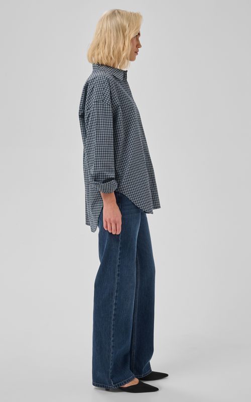 My Essential Wardrobe 05 The Louis 139 Wide Jeans Dk Blue Retro Wash
